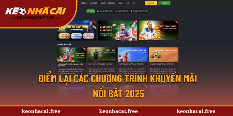 Bật mí các ưu đãi hot nhất 2025 tại nhà cái