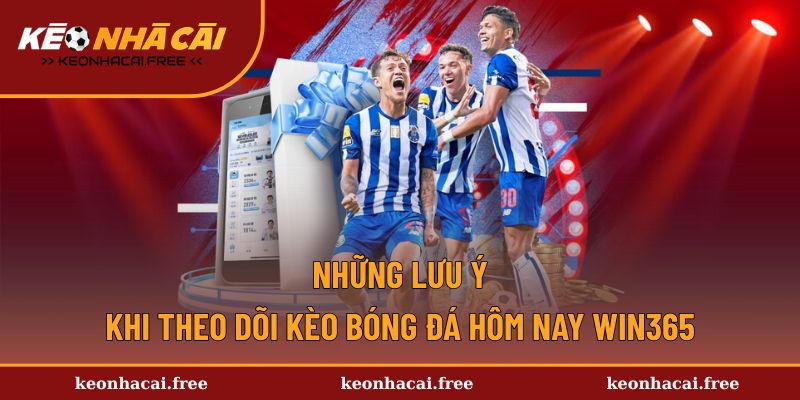 Điểm cược thủ cần lưu ý khi xem kèo win365